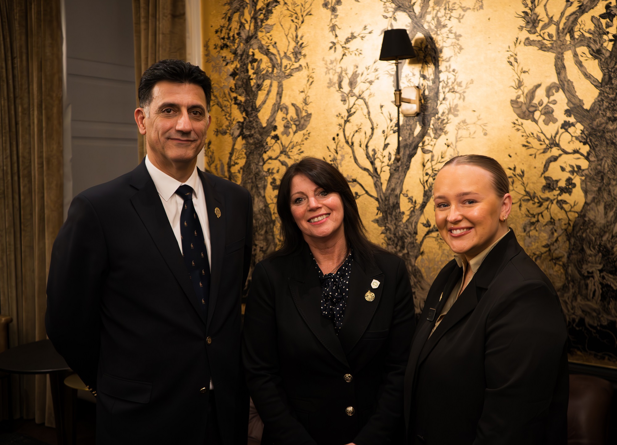 Cameron House staff Michael Lavizani, Karen Avery, and Amyleigh Barrowman