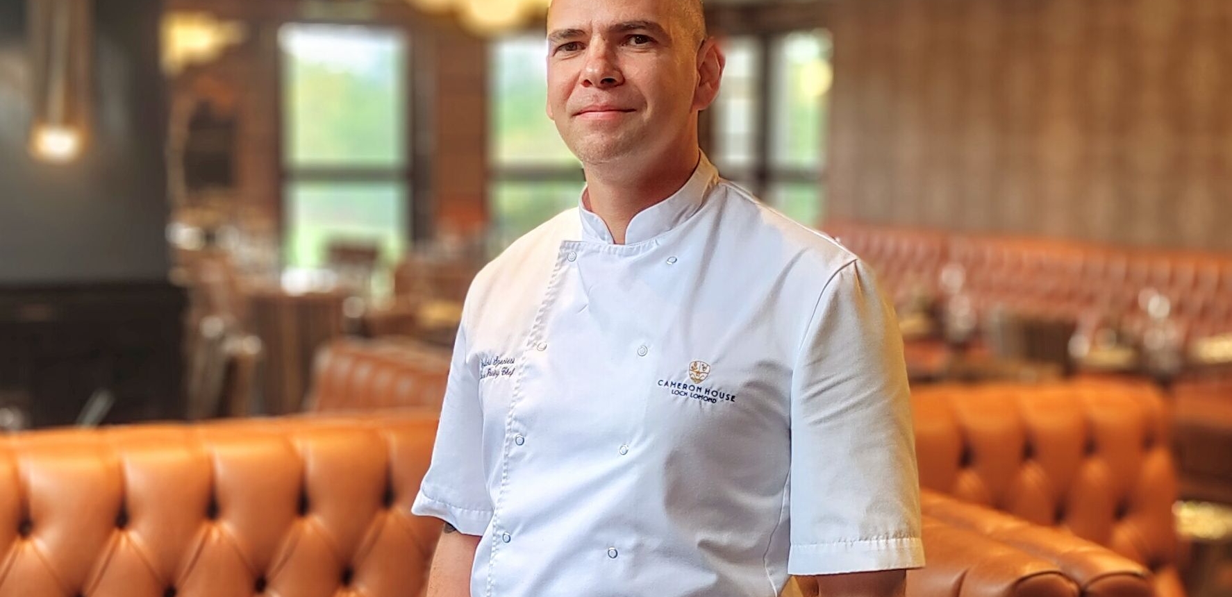 Cameron House on Loch Lomond’s Head Pastry Chef, Szilard Szentesi