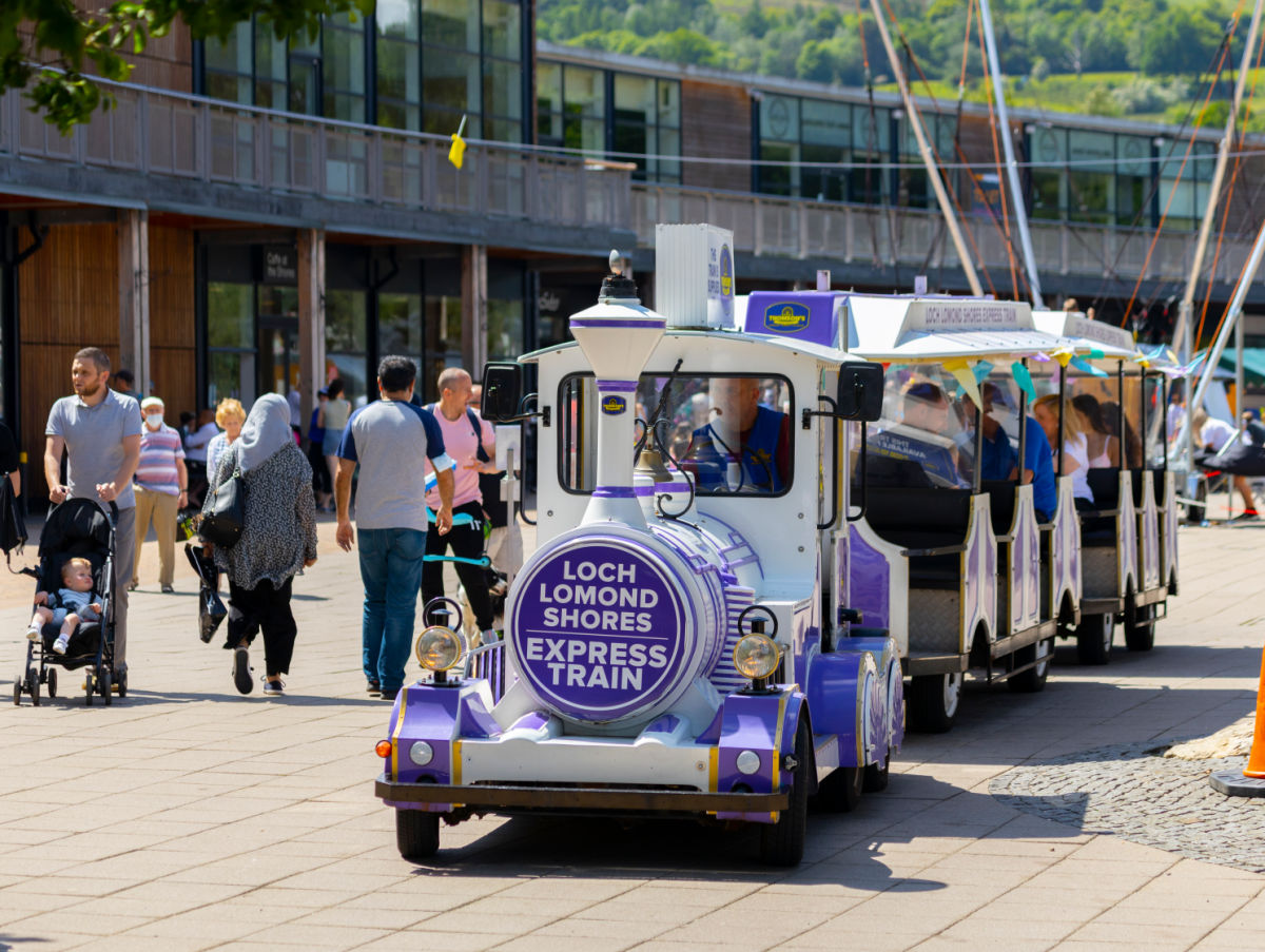 Loch Lomond Shores Express Train