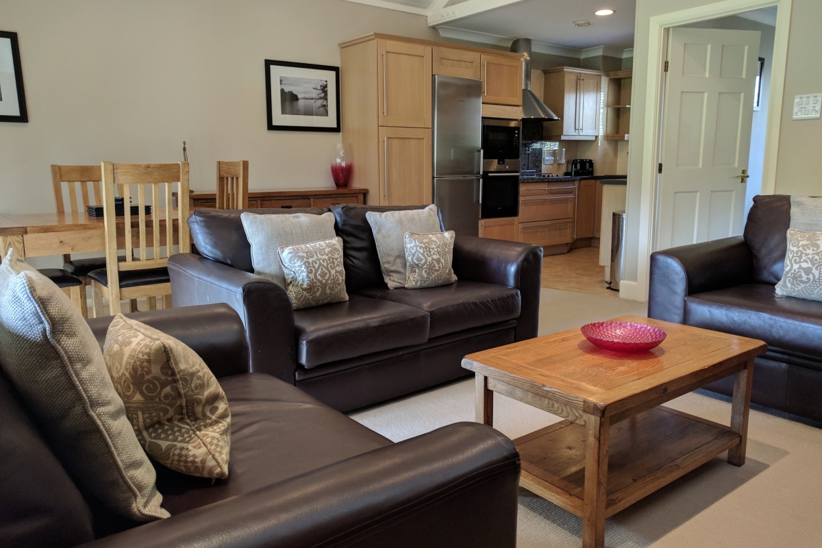 One Bedroom SemiDetached Luxury Lodges Cameron House