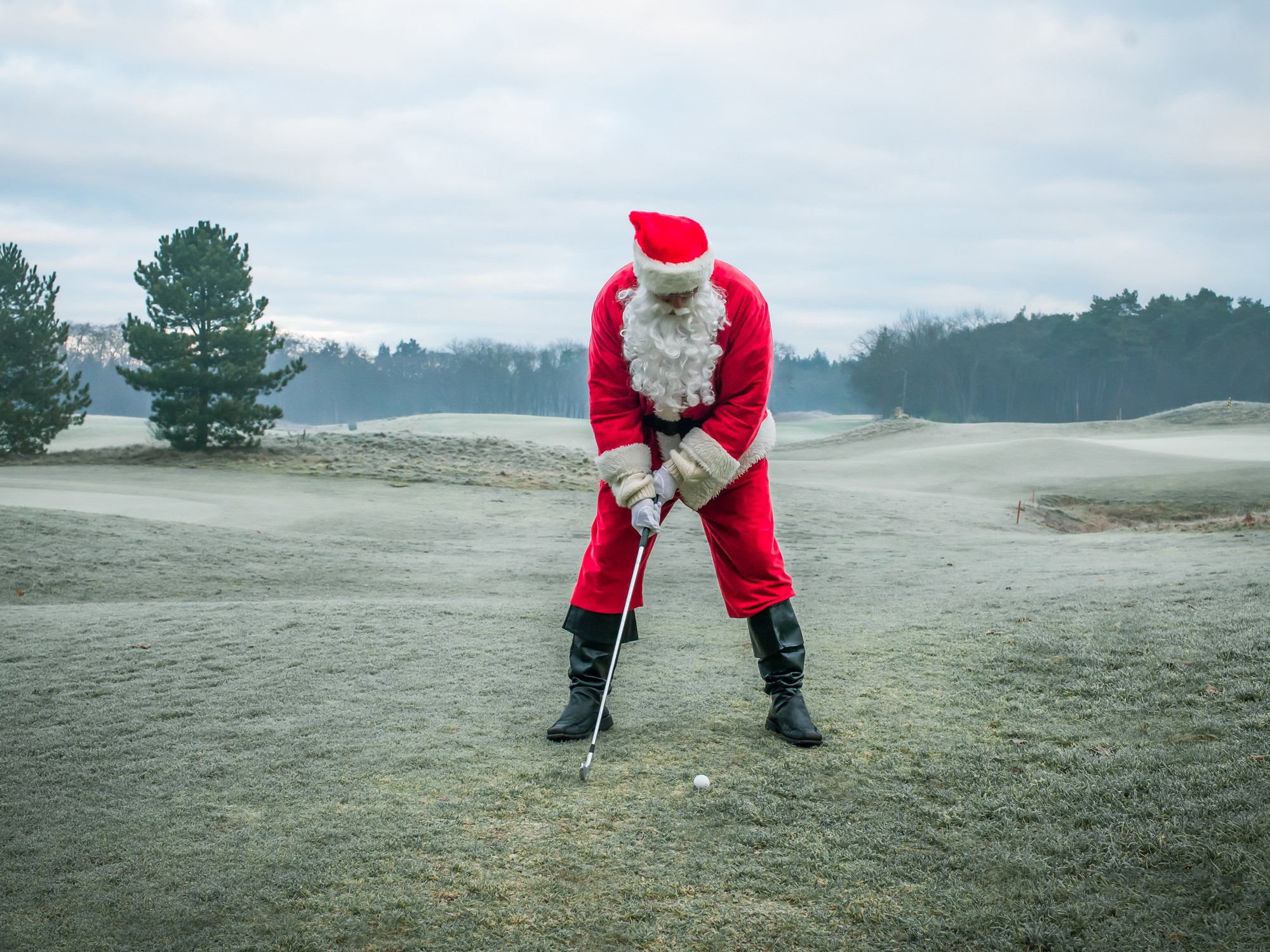 Golf christmas jumper on sale