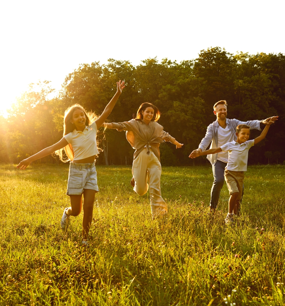 Parents and kids - summertime