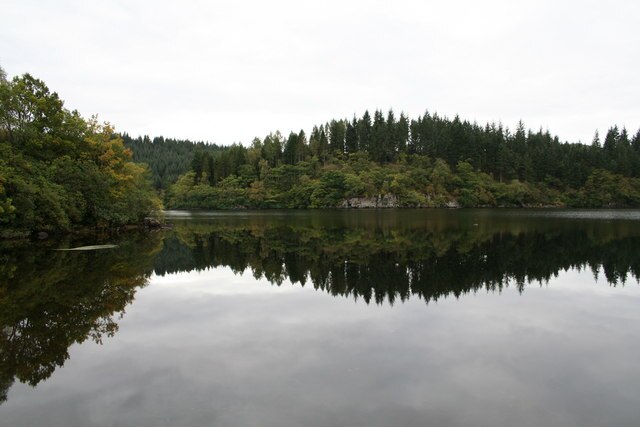 Loch Ard on a clear day